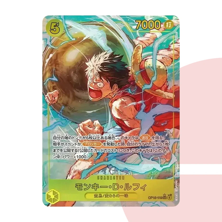 PSA 10 Monkey D. Luffy SEC-P OP15-119 JAP
