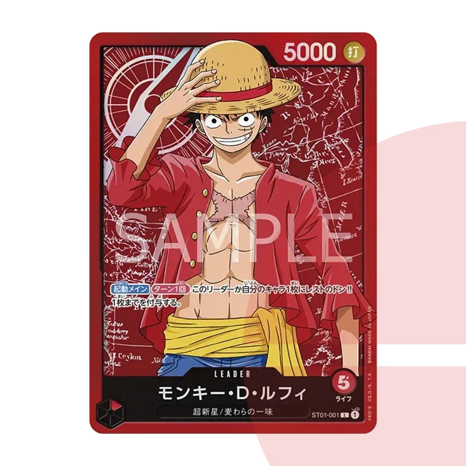 PSA 10 Monkey D. Luffy L ST01-001 JAP