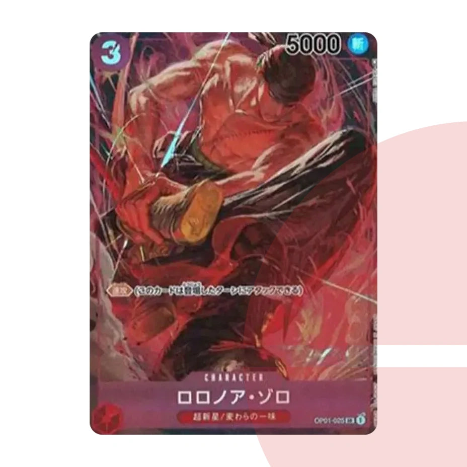 PSA 10 Roronoa Zoro SR-P OP01-025 JAP
