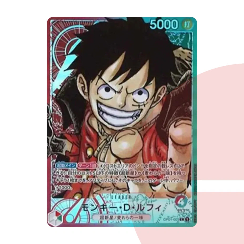 PSA 10 Monkey D. Luffy L-P OP01-003 JAP