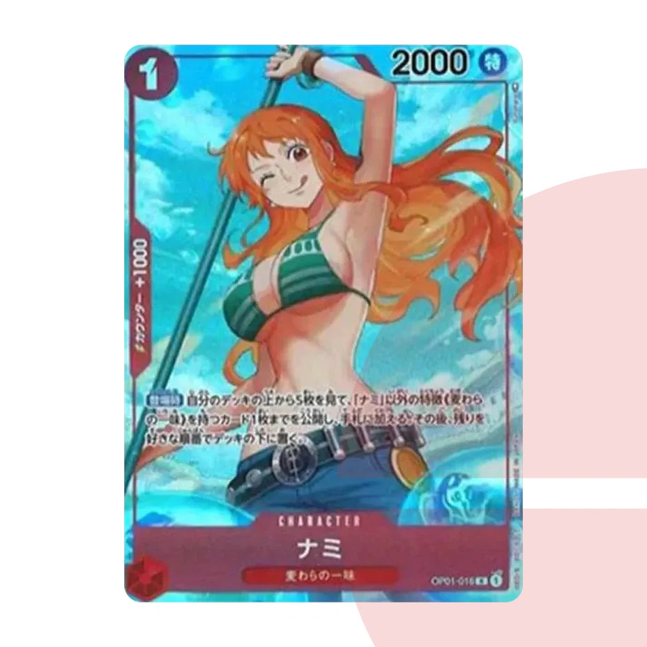 PSA 10 Nami R-P OP01-016 JAP