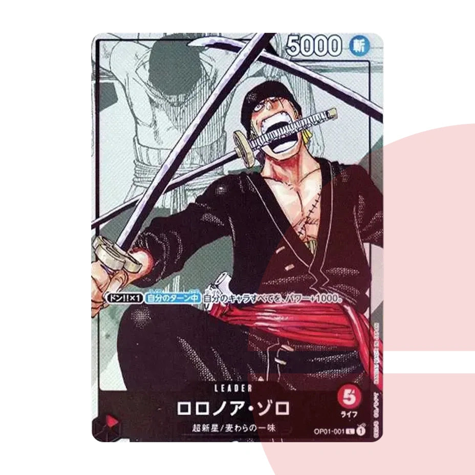 PSA 10 Roronoa Zoro L Parallel OP01-001 JAP