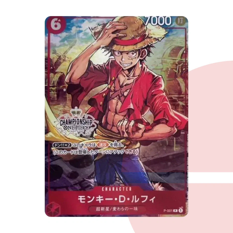 PSA 10 Monkey D. Luffy P P-001 JAP