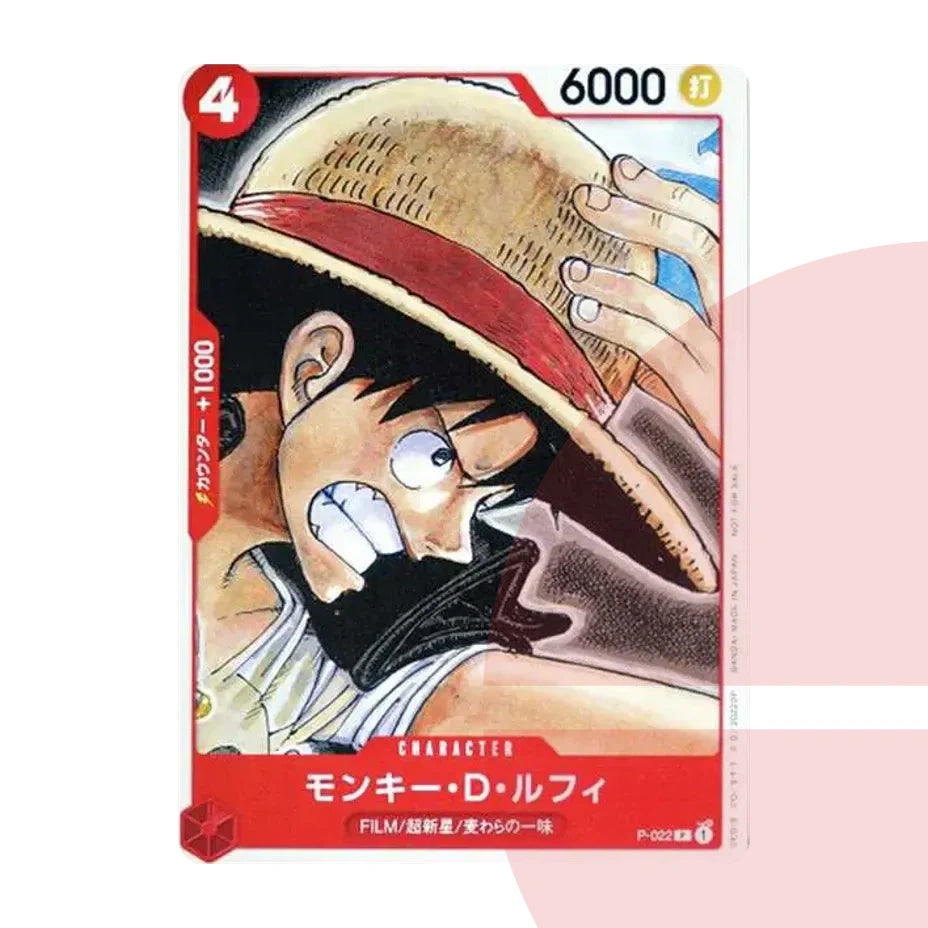 PSA 10 Monkey D. Luffy P-022 JAP