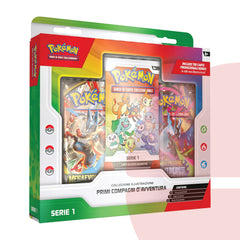 Pokémon Primi Compagni di Avventura Collezione Illustrazione serie 1 ITA
