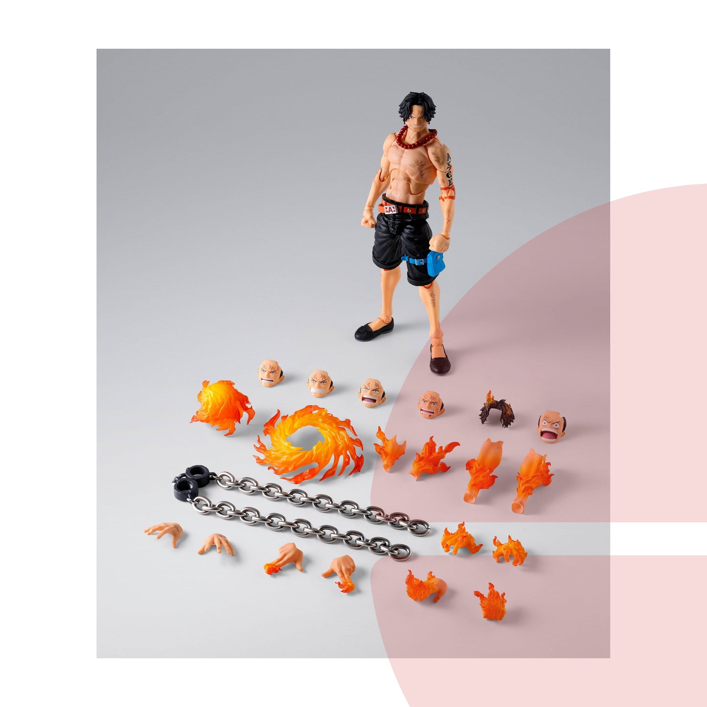S.H.Figuarts Portgas D. Ace 16 cm · ONE PIECE