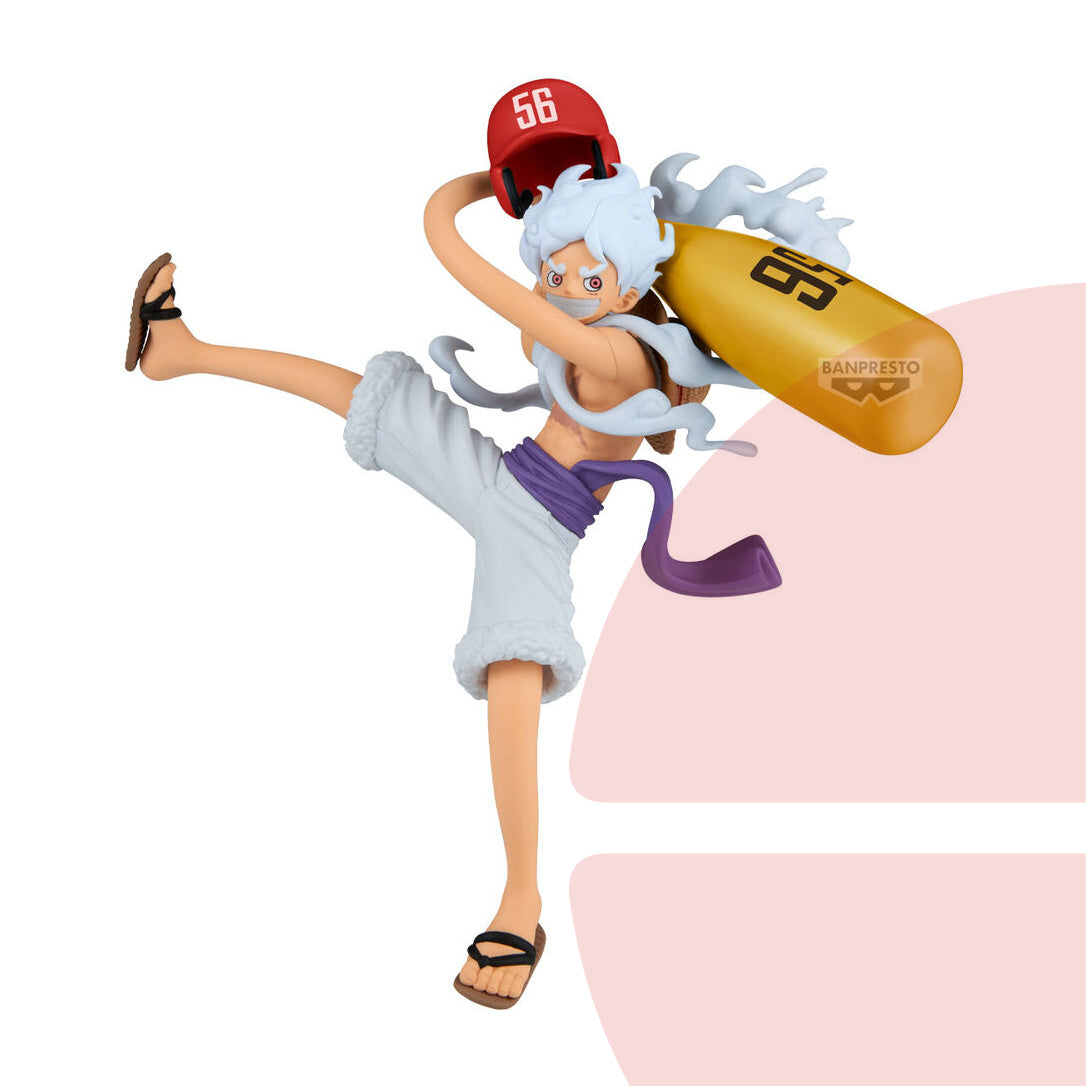 Banpresto Battle Record Collection Monkey D. Luffy Gear 5 17 cm · ONE PIECE