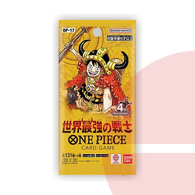OP17 The World's Strongest Warriors Booster Pack JAP