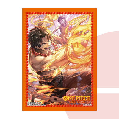 One Piece Card Game sleeves · Portgas D. Ace