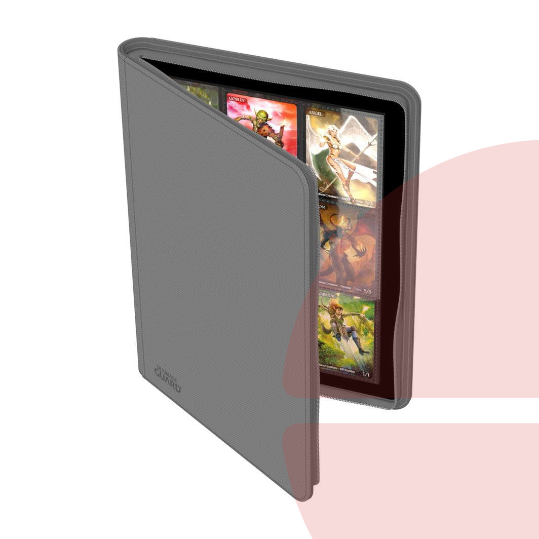 Ultimate Guard Zipfolio 360 · 9 Pocket XenoSkin Grey