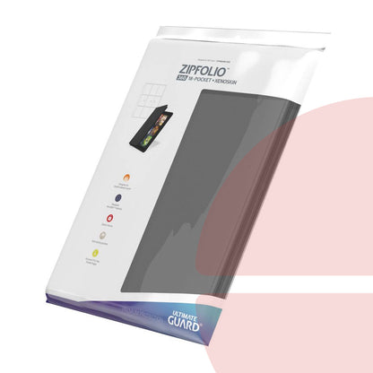 Ultimate Guard Zipfolio 360 · 9 Pocket XenoSkin Grey